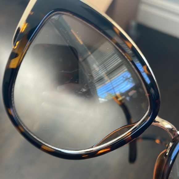 Set of 2 brown tortoise glasses 1 clear lens NWT the other are+2.00 blue light - Picture 7 of 16